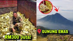 Perlombongan emas di malaysia hanya terhad di beberapa kawasan sahaja, ia dikenali sebagai jalur tengah yang terbentang dari kawasan tanah tinggi batu melintang, jeli, kelantan, sehingga gunung ledang di johor. Cerita Dari Lipis 95 Peratus Emas Malaysia Dari Kuala Lipis