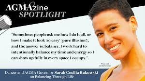 AGMAzine Spotlight: Dancer and AGMA Governor Sarah Cecilia Bukowski
