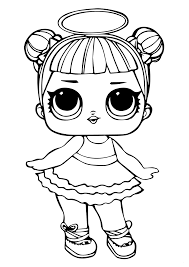 Gambar lol surprise untuk mewarnai. 40 Free Printable Lol Surprise Dolls Coloring Pages