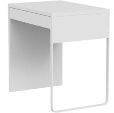 Ikea micke schreibtisch weiß mit öffnung auf der rückseite. Ikea Micke Schreibtisch In Weiss 73x50cm Amazon De