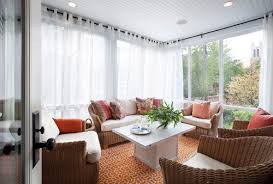 After all, the living room is where so much of life happens. Window Treatment Wednesday Window Coverings For Your Sunroom Hirshfield S