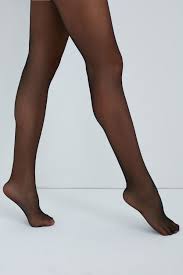 Penti Tül Maxi Siyah Külotlu Çorap