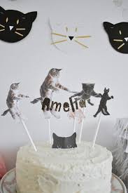 Amelia S Kitty Cat Birthday Party Cat Birthday Party Cat Themed Birthday Party Birthday Cake For Cat