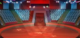 Circus Arena Background Circus Arena Vector Illustration Background Sponsored Arena Circus Backgrou Vector Background Graphic Design Business Vector
