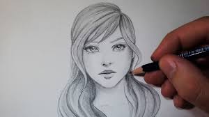 Comment Dessiner Un Visage Avec Un Crayon Gris Tutoriel Dessin Visage Comment Dessiner Un Visage Portrait Dessin