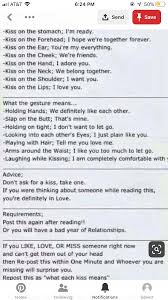 What Each Kiss Means Kiss Meaning What Kisses Mean Boyfriend Goals