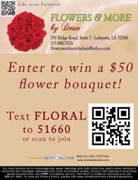 You can see how to get to flowers etc on our website. Your Lafayette Floral Expert Flowers More By Dean