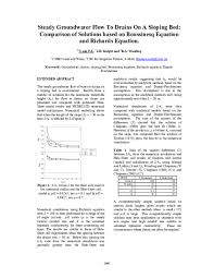 Bill's custom concrete & yard drainage is based in oklahoma city, oklahoma and has been providing the highest quality concrete solutions since 1976. Pdf Steady Groundwater Flow To Drains On A Sloping Bed Comparison Of Solutions Based On Boussinesq Equation And Richards Equation Freeman J Cook Academia Edu