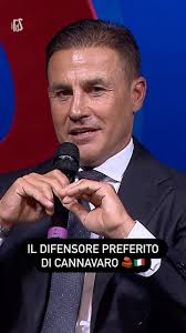 Cannavaro sceglie il suo difensore preferito al momento 🧱🇮🇹