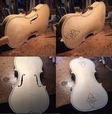 The Sun Has Done Its Job Now It S My Turn Time For A Ground And The Varnish Viola Laphil Luthier Liuteria Zanetto What Violin Luthier Workshop Luthier