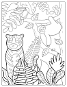20 Jungle Coloring Pages (Free PDF Printables)