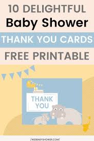 Trouva brings you unique products from the best independent boutiques around the world. 10 Free Delightful Printable Baby Shower Thank You Cards Baby Shower Thank You Cards Online Baby Shower Games Virtual Baby Shower Ideas