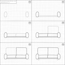 How To Draw A Couch Cute Easy Drawings Easy Drawings Sketch Notes