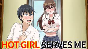 Manga Dub] I was looked down by a hot girl before but now she's serving me  - YouTube