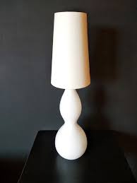 More images for casa lampe sur pied » Lampe A Poser Vintage En Opaline Blanche Casa Paloma