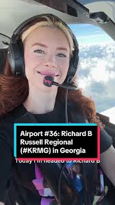 Airport #36: Richard B Russell Regional (#KRMG) in Georgia #pilotsoftiktok  #generalaviation #pilot #cirrus