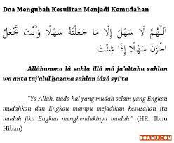 Doa Mengubah Kesulitan Menjadi Kemudahan Kata Kata Indah Kutipan Agama Sembahyang