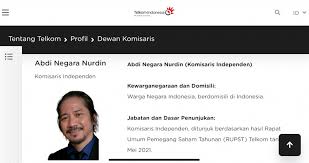 Check spelling or type a new query. Abdee Slank Komisaris Telkom Ini Faktanya Nawacita