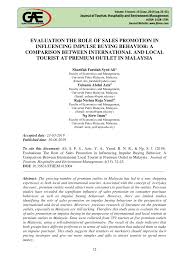 It's a never ending online sales at zalora malaysia. Pdf Evaluation The Role Of Sales Promotion In Influencing Impulse Buying Behavior A Comparison Between International And Local Tourist At Premium Outlet In Malaysia