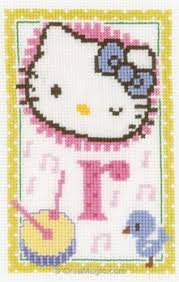 Résultat de recherche d'images pour "images broderie hello-kitty"