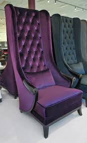 Ethan allen has a variety of stylish leather options for your next chair. High Back Wing Chair Duchess Purple