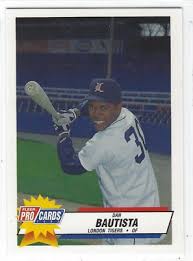 1993 London Tigers (Class AA-Detroit Tigers) Dan Bautista