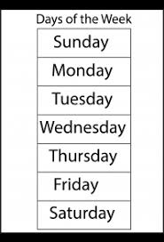 Spelling – Days of the Week / FREE Printable Worksheets – Worksheetfun