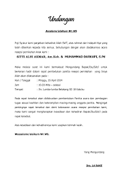 Contoh surat undangan rapat organisasi. 82 Contoh Undangan Syukuran Wisuda Doc Terbaik Gratis Contoh Undangan