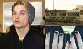 Male student is suspended for wearing nail polish to Texas high school