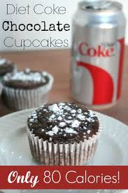 Lighter taste and texture with white whole wheat! Diet Coke Chocolate Cupcakes Only 2 Ingredients And Only 80 Calories Each Low Calorie Desserts Skinny Dessert Healthy Sweets