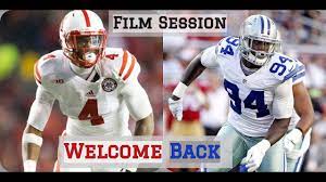 I Liked A Video Nfl Film Session Randy Gregory Returns From Suspension Dallas Cowboys Dallas Cowboys Cowboys Football Helmets