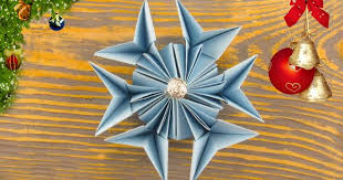 как сделать игрушки на новый год своими руками видео Kak Sdelat 3d Snezhinku Iz Bumagi Igrushki Na Elku Svoimi Rukami