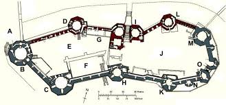 File Caernarfon Castle Plan Labelled Png Castle Plans Castle Caernarfon