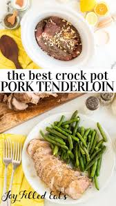 Slow Cooker Pork Tenderloin Low Carb Keto Gluten Free Thm S Slow Cooker Pork Tenderloin Slow Cooker Pork Crockpot Pork Tenderloin