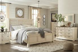 Embracing a farmhouse chic look, this bedroom set features a. The Bolanburg Two Tone 8 Pc King Panel Bedroom Collection Sold At Rose Brothers Furniture Serving Wilmington And Jacksonville Nc And Surrounding Areas
