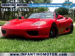 Maybe you would like to learn more about one of these? Used 2005 Ferrari 360 Modena Spider For Sale In Miami Fl 33168 Infantino Motors Inc