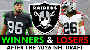 Las Vegas Raiders Winners & Losers After The 2026 NFL Draft 
