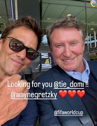 Tom and The Great Gretzky! 😍🔥