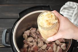 Instant pot pork chops cook up deliciously tender and juicy in your electric pressure cooker, and they're finished off with an irresistible gravy. Instant Pot Pork And Sauerkraut The Foodie And The Fix