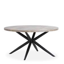eettafel carma 130cm rond in 2021 koffietafel eettafel meubel ideeen