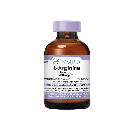 L-Arginine + Vitamin B12 Sterile Injection Complex, AI generated