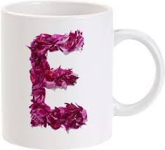 Choosing a pet rabbit name can be a big decision. 40 Off On Lolprint E Flower Alphabet Letter Name Ceramic Coffee Mug 325 Ml On Flipkart Paisawapas Com