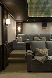 Basement home theater design ideas. 50 Basement Home Theater Design Ideas To Enjoy Your Movie Time With Family And Friends Godiygo Com Home Cinema Room Home Theater Seating Home Theater Rooms