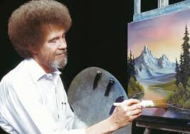The pages are rough sketches really. There S Now A Bob Ross Coloring Book And It Ll Make You Want To Color All The Happy Little Trees
