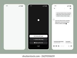 ChatGPT UI模拟模板。具有对话布局、消息气泡和用户输入设计的AI ...