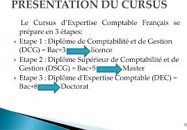 La formation se poursuivra en trois phases principales représentées par un l'obtention d'un dcg, d'un desc et enfin le dec. Serge Whannou Expert Comptable Diplome Membre De L Oecca Benin Associe Gerant Du Cabinet D Expertise Comptable Daves Expertise Comptable Pdf Free Download