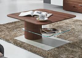Eleganter Couchtisch In Dunklem Holz Und Glas Hulsta Couchtisch Couchtisch Dunkles Holz
