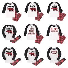 Free shipping on orders over $25 shipped by amazon +23. Family Matching Red Black Plaid Bear Pajamas Family Christmas Shirts Christmas Pajamas Family Christmas Pajamas