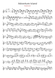In celebration of hans zimmer's birthday today. Adventure Island Sheet Music For Violin Solo Musescore Com