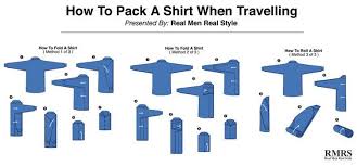 How To Fold A Men S Dress Shirt Travel Tips For Folding Shirts Shirt Travel Mens Shirt Dress Shirt Folding